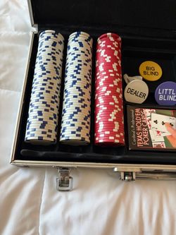 Texas Hold'em Poker Set in Aluminum Case