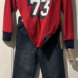 New Levi’s Size 4 Two-Piece Set