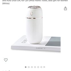 Portable mini humidifier for baby room, office, car, or travel with USB Charge. Great gift. Add to bundle