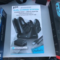 Charge Dock USB Adapter  For Ps4