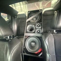 10in chuchero Setup With 2 12 American Base 