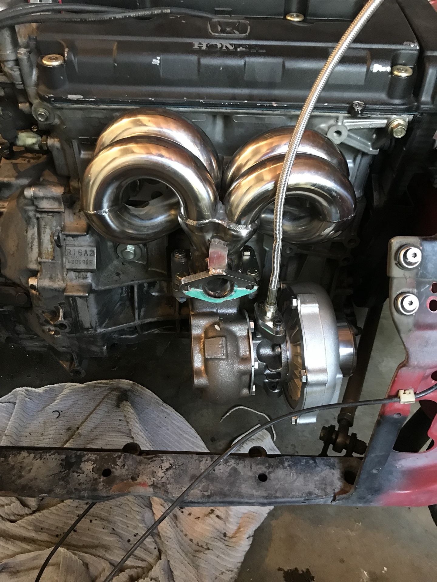 DNA motoring turbo kit for B16/b18/b20