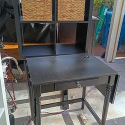 Length Adjustable Vanity Table & Cubby