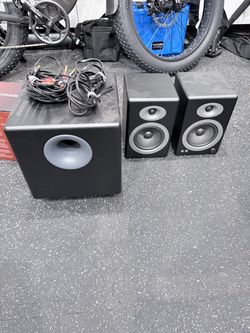 Audioengine 5+ speakers Audioengine s8 sub woofer