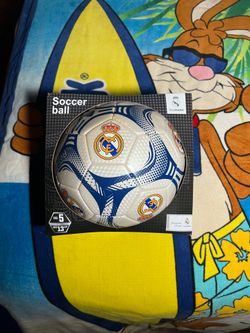 Real Madrid  Soccer  Ball  Size  (5)