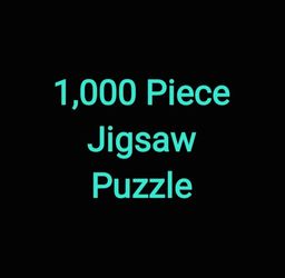 1,000 Piece Jigsaw Puzzle