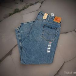 Levis 550 Relaxed Fit Jeans 44x29 Big & Tall MSRP $70 New 01(contact info removed)
