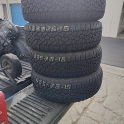 Set Llantas 235/75/15