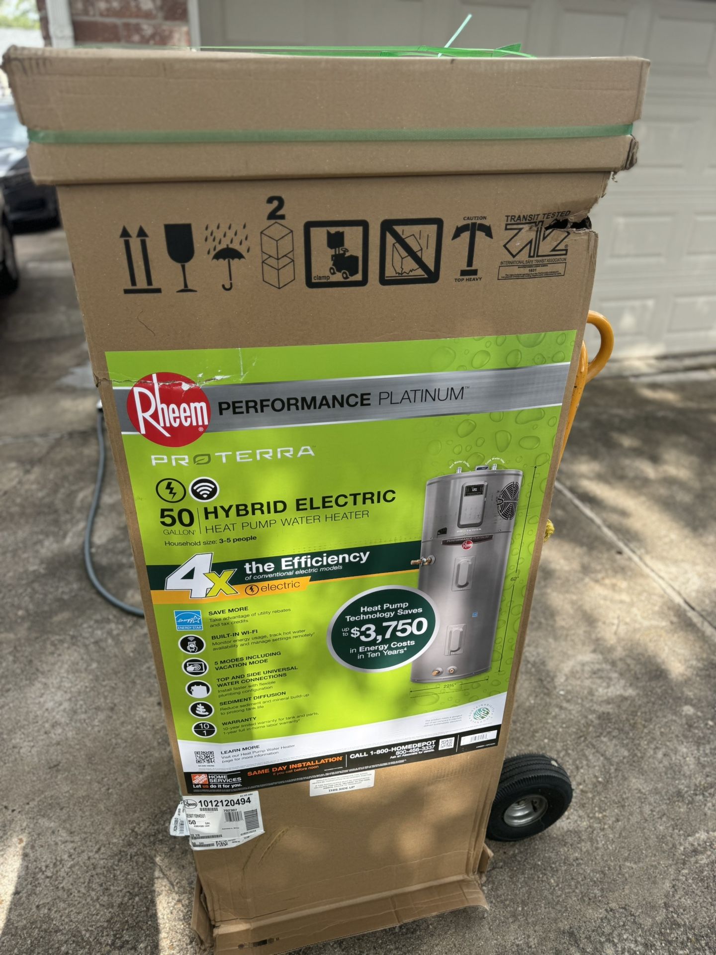 Brand New Rheem Wi-Fi Electric Water Heater w/ 10yr Warranty