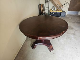 Dinning table brown.  29 inches tall