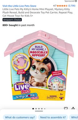 Little Live Pets Kitty & House
