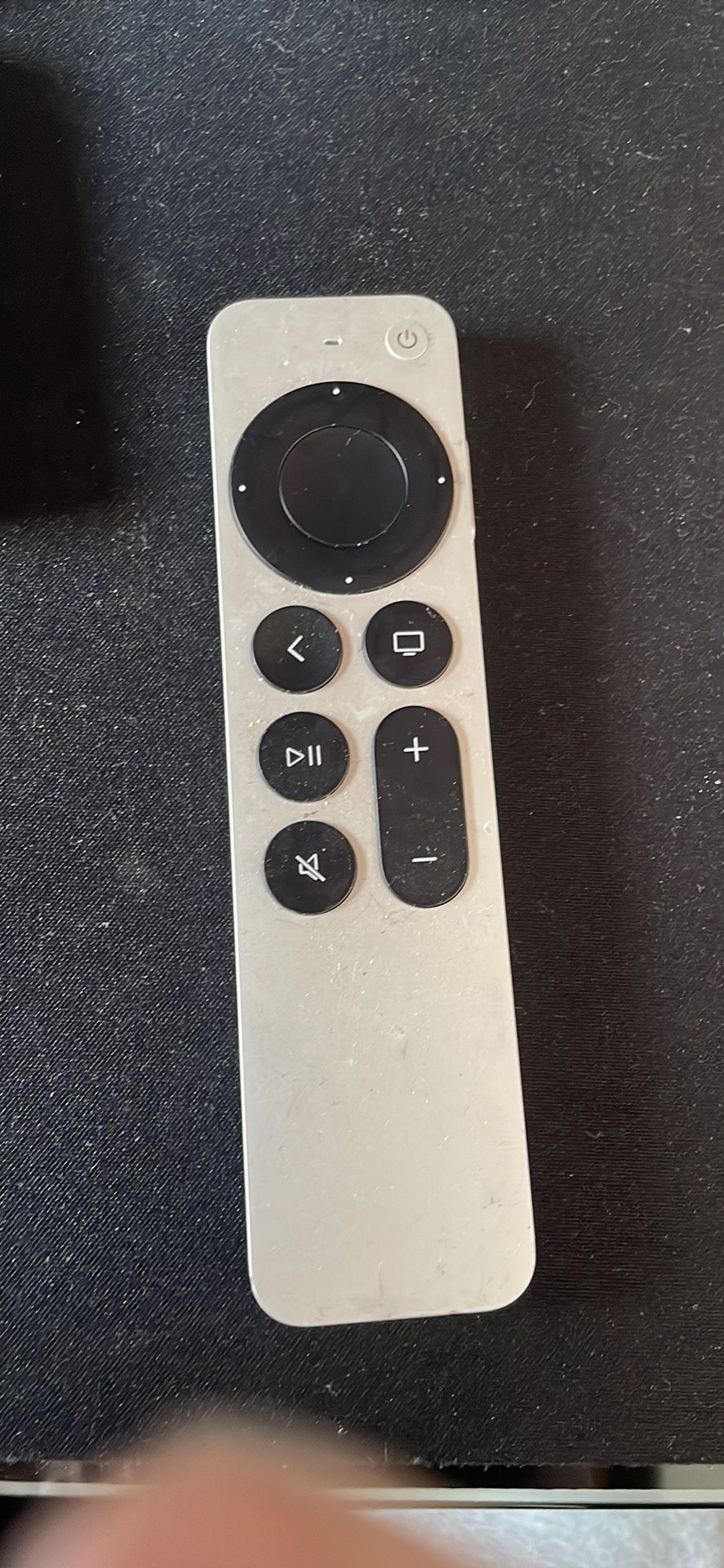 Silver Apple Siri Remote 