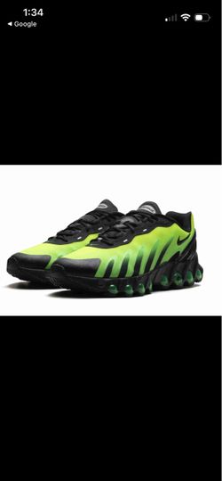 Nike Men’s Green/Black Lace-Up Low Top Athletic Sneaker New missing  Box and tag size 12