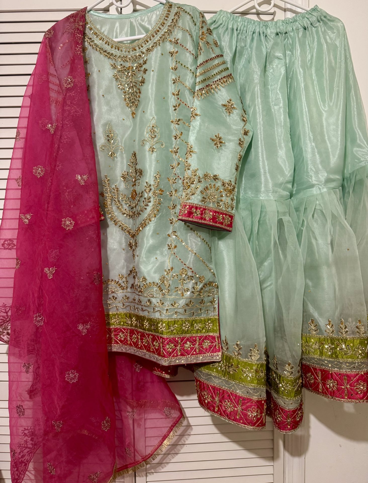 Formal Sharara Dress 