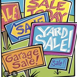 Huge Yard Sale - One day Only Saturday 4/19