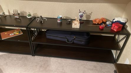 Three-layer Shelves