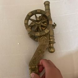 19th Century All Brass Cannon