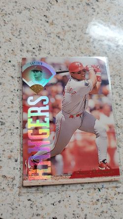 Juan Rodríguez baseball card Leaf card # 107