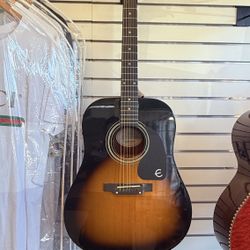 Epiphone Pro-1 VS Acoustic Guitar