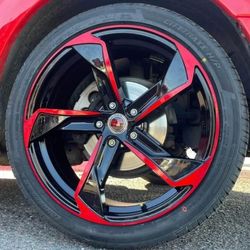 20x8.5 Rims And Tires 245/40/20