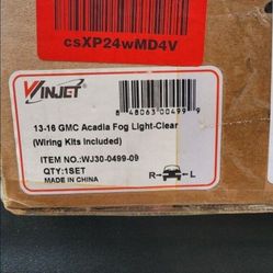 Acadia Fog Lights