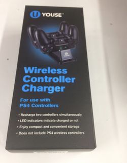 PS4 wireless charging station brand new
