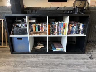 8 cubby shelf