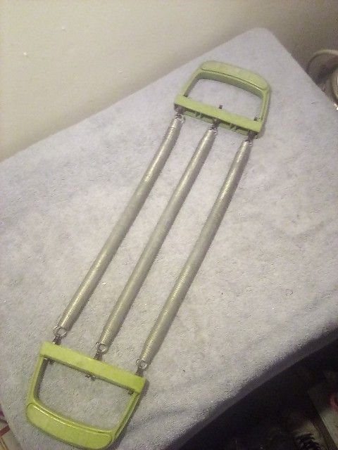 Vintage Three Spring Chest Pull Chest Arm Exercise Home Equipment