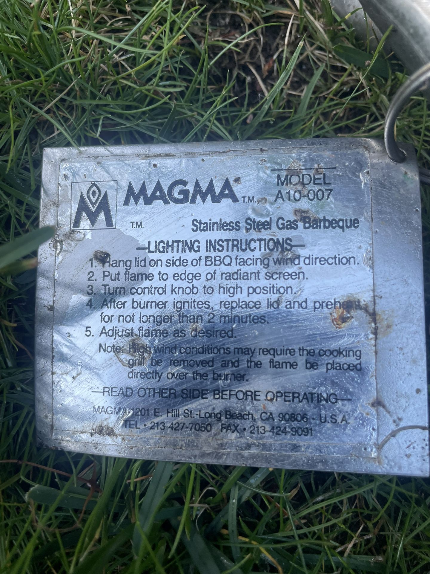 Marine Boat BBQ Grill Propane Magma A10007 for Sale in Bothell, WA