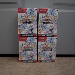 Pokemon Prismatic Evolutions Booster Bundles