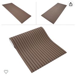 EVA Foam Imitation Teak Decorative Anti-Slip Boat Decking (94.5x34.4”)