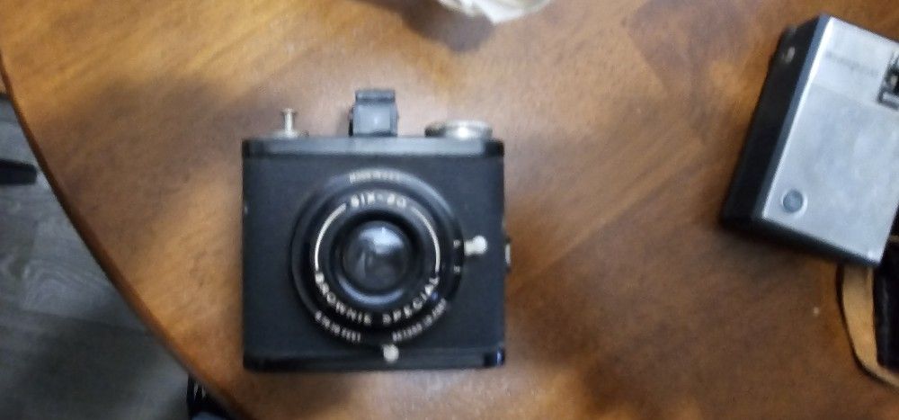 Antique Camera And Radios