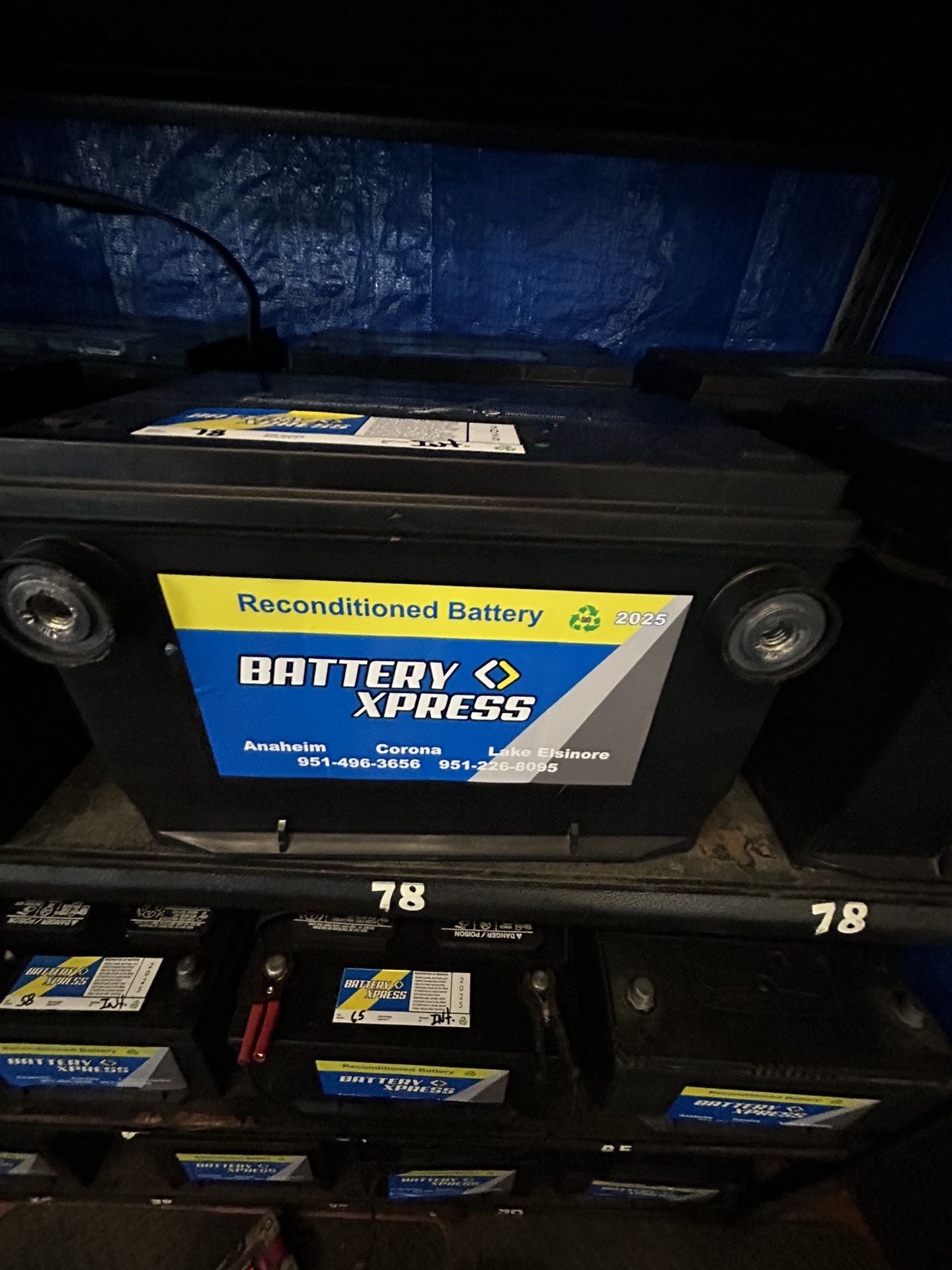 Car Batteries- NEVER USED