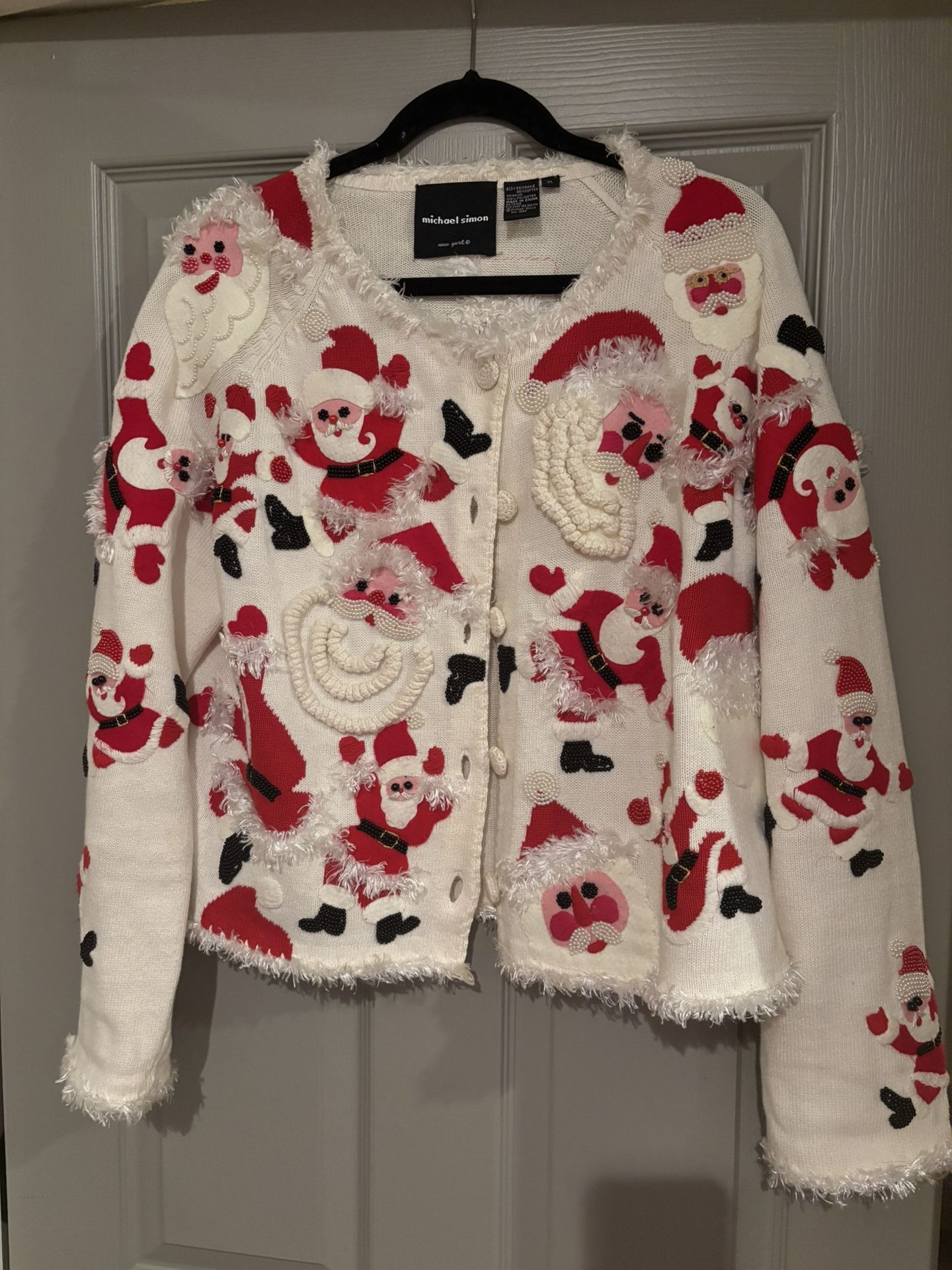 Michael Simon Santa Sweater Xl