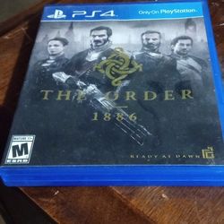 The Order 1886 PS4 Replacement Video Game Case 