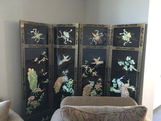 Antique Privacy screen blocker