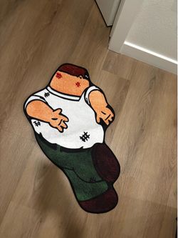 Small Peter Griffin Hurt Rug