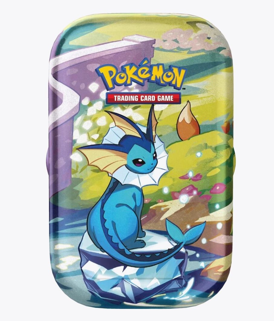Pokemon Prismatic Evolutions Tin