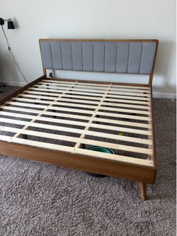 Mid Century Modern King Bedframe