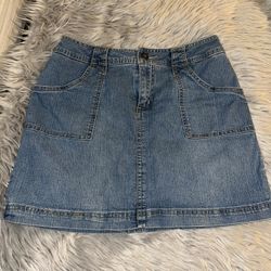 Vintage St John Bay Denim Skirt 