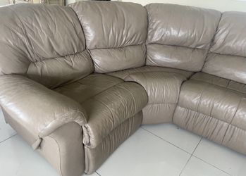 Leather Sectional Couch