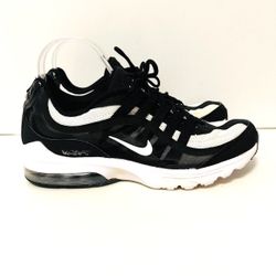 Nike Air Max VGR Mens 7.5 Black White Running Shoes Sneakers