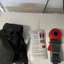 Clamp On Ground Resistance Tester 