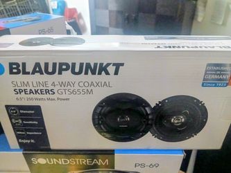 Blaupunkt Slim Line 6"1/2 Door Speakers Brand New In The Box 