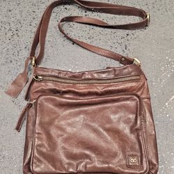 Wise Owl Leather Crossbody