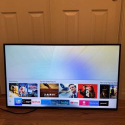 43" 4K UHD Smart LED TV NU7100 series Samsung With Wall Mount