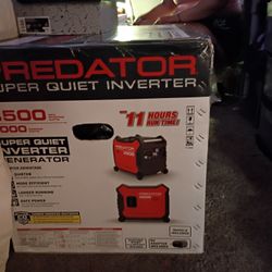 Predator Super Quiet Inverter 3500 Max Starting Watts 3000 Running Watts