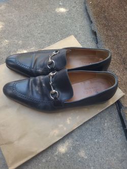 Gucci horsebit leather  "6"