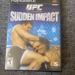 UFC: Sudden Impact - Sony Playstation 2 PS2 