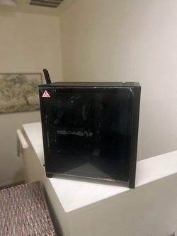 Gaming PC All black sleek build Ryzen 5600x+RTX2060